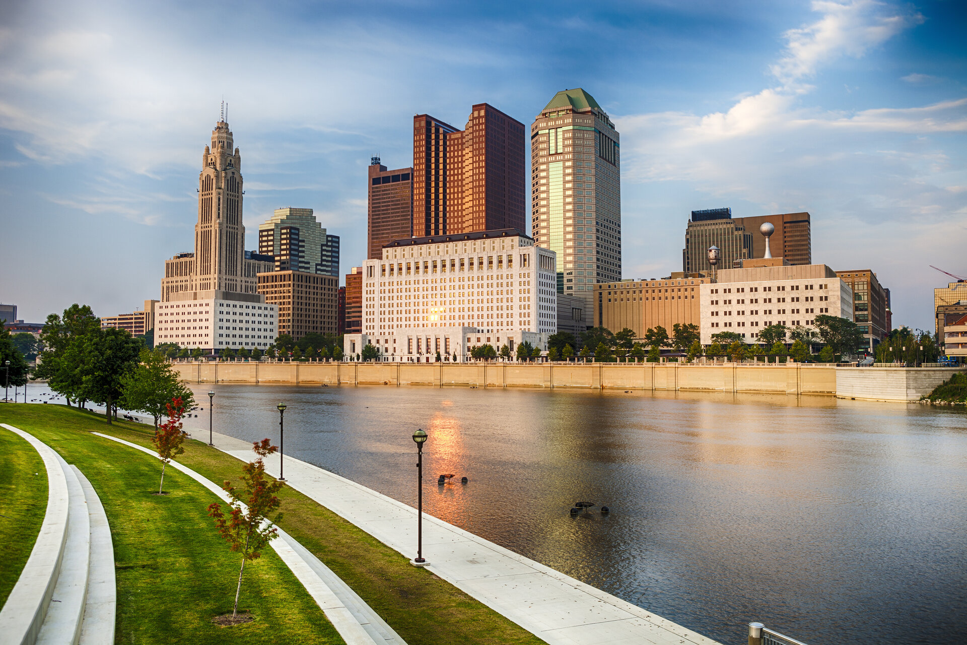 downtown columbus skyline